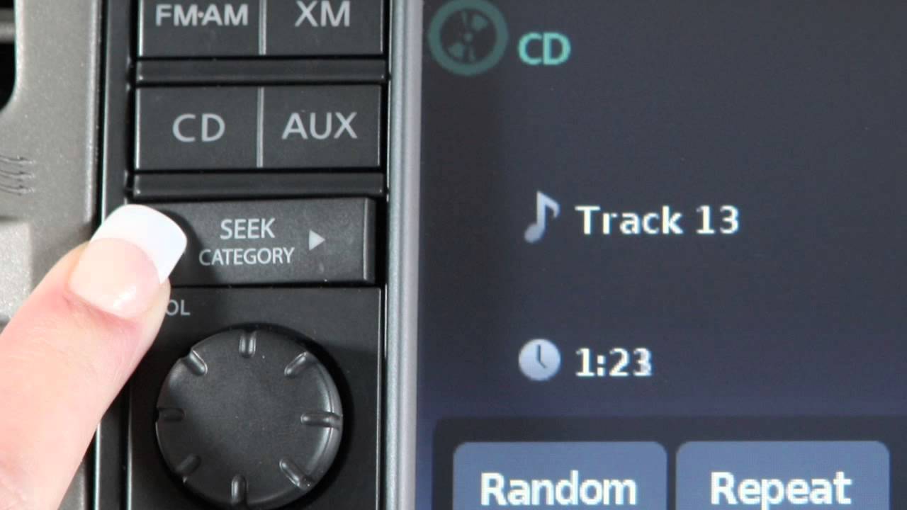 2012 NISSAN Rogue - Audio System with Navigation