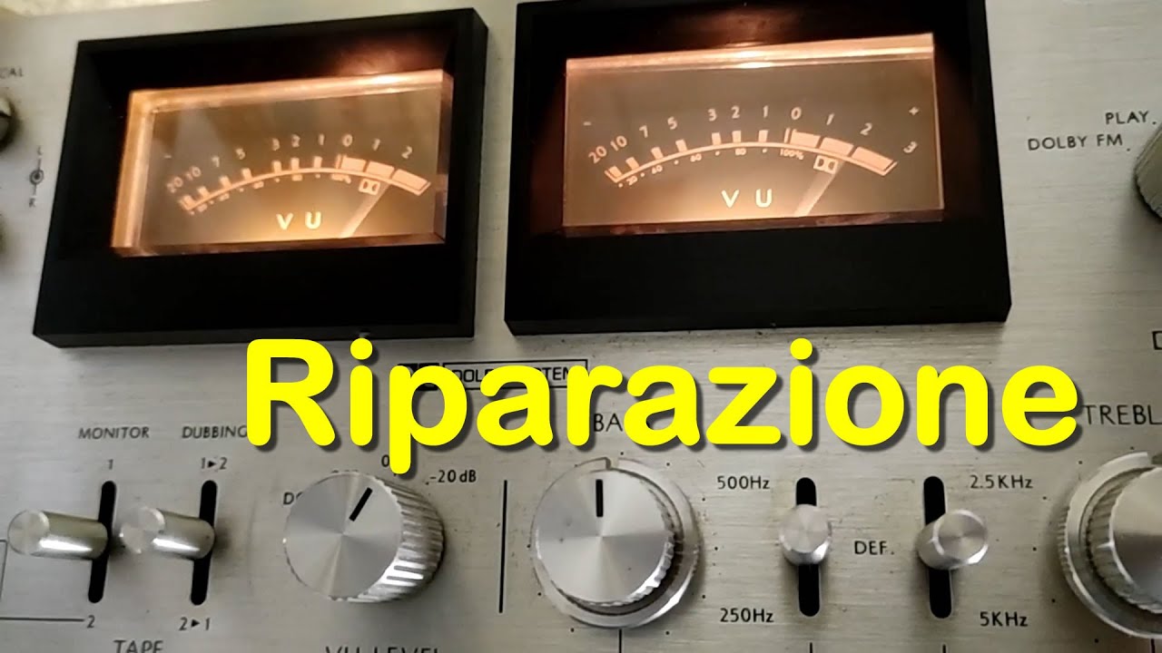 Riparazione amplificatore HiFi Nad200 🎵