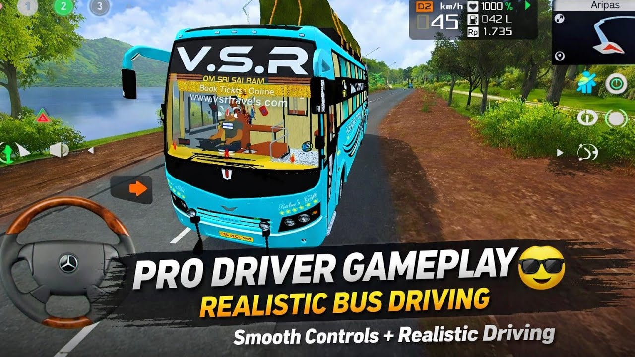 Bus Simulator Indonesia Pro Gameplay 🚍🔥 | Realistic Bus Driving | RK Time
