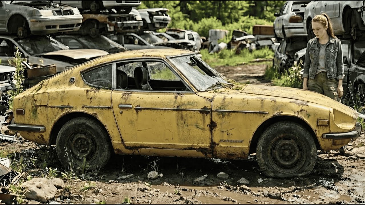 ASMR Car Restoration! Full Restoration of a Datsun 240Z (1970) from Total Disrepair to Looking New