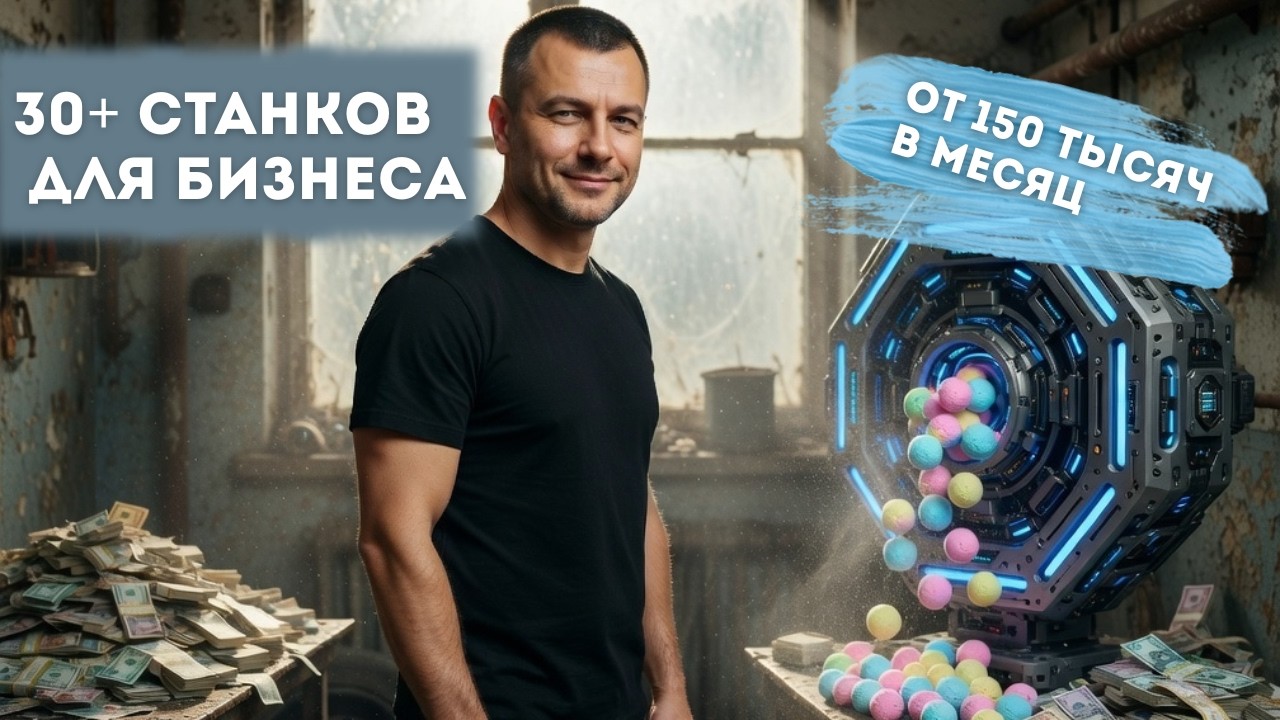 Гаражный бизнес 2026: 30 станков, которые превращают отходы в деньги (список) | Бизнес идеи 2026