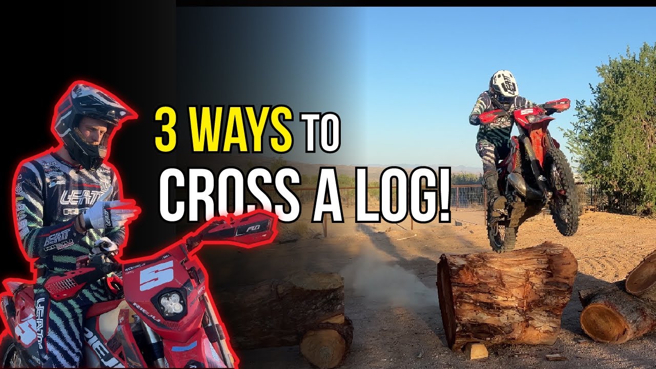3 ways to cross logs... INTERMEDIATE | ADVANCED | PRO