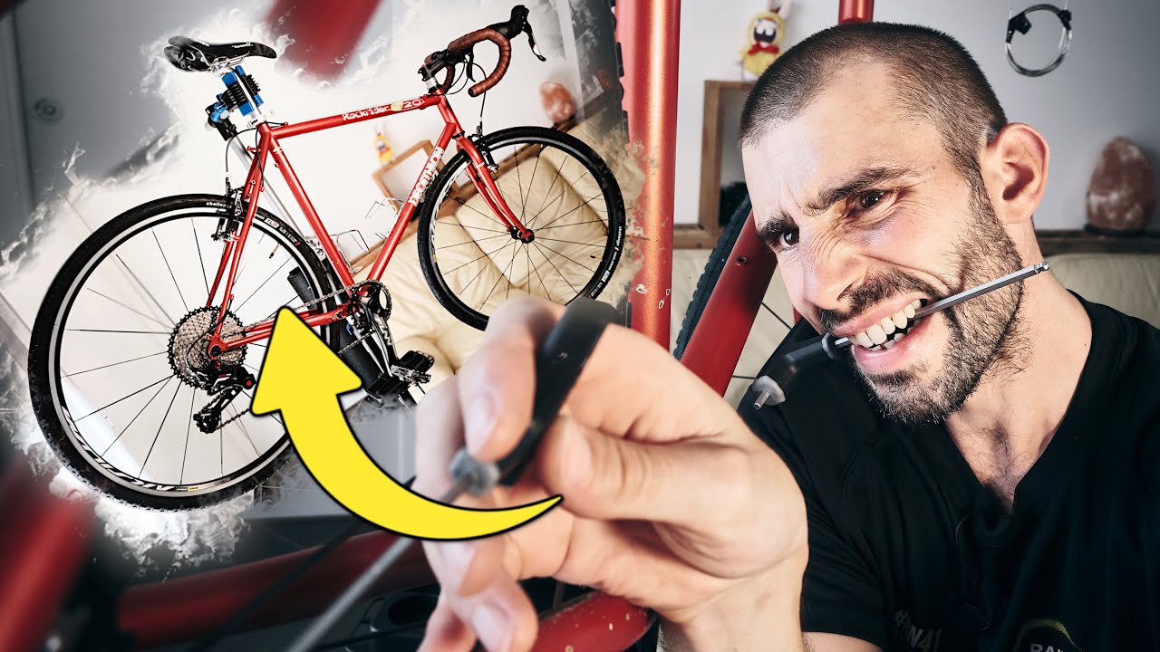 TRANSFORMER UN VIEUX VTT EN GRAVEL BIKE (C'est facile !)