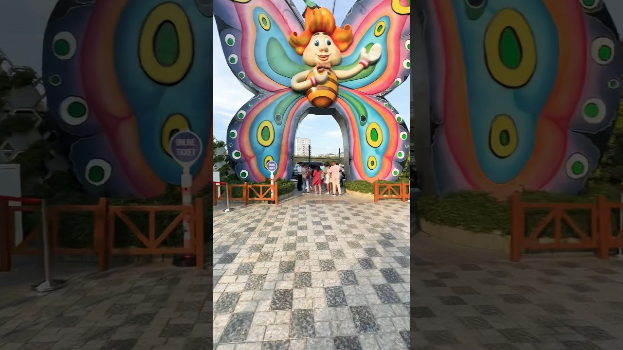 The Dubai butterfly 🦋 garden #dubai #travel #travelvlog