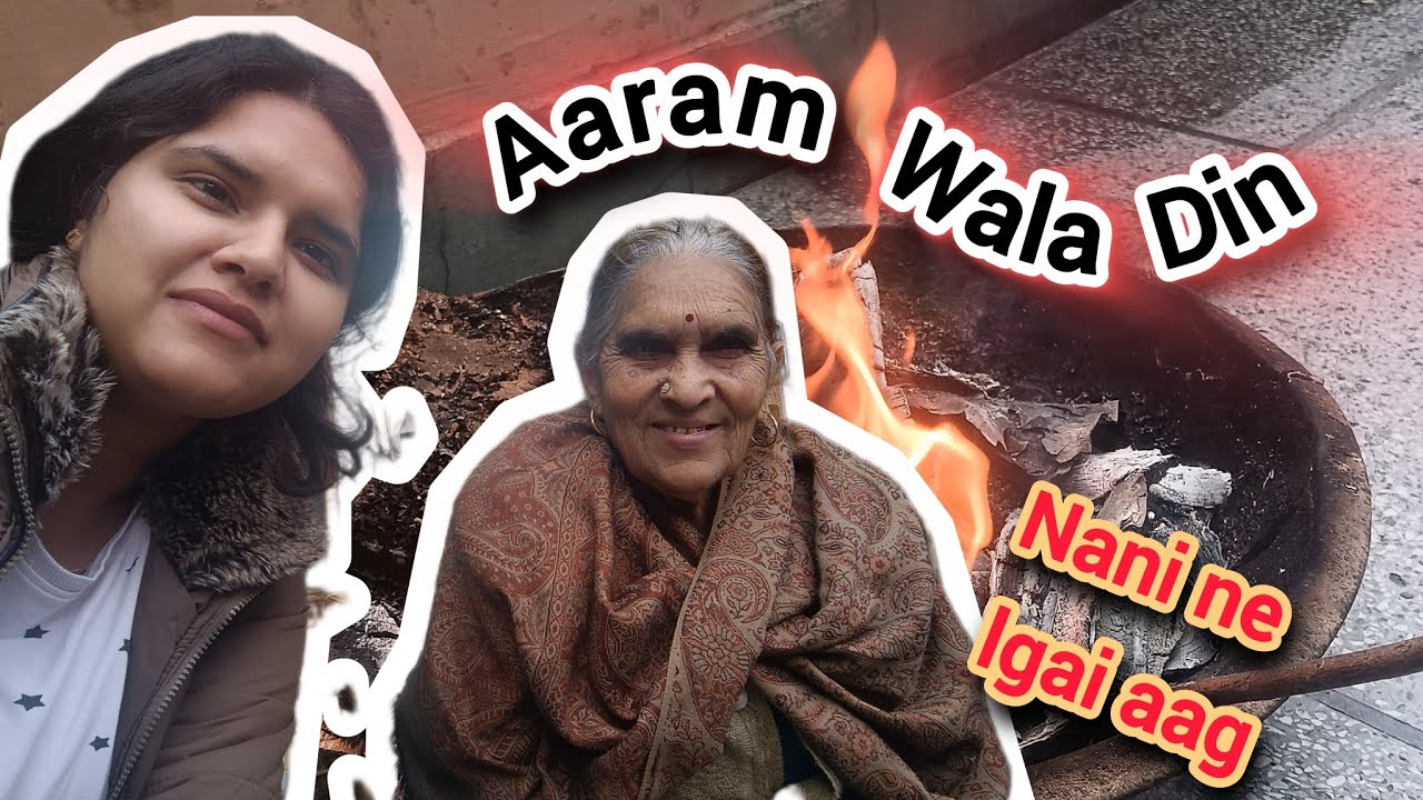 75 age mein Nani ne rakha Sakat Chauth ka vratt wala Vlog || Tasty khana bnaaya || feat. thevanslife
