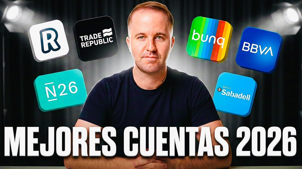 TOP 10 Cuentas REMUNERADAS en ESPAÑA en 2026✅(Hasta 3,33% TAE)
