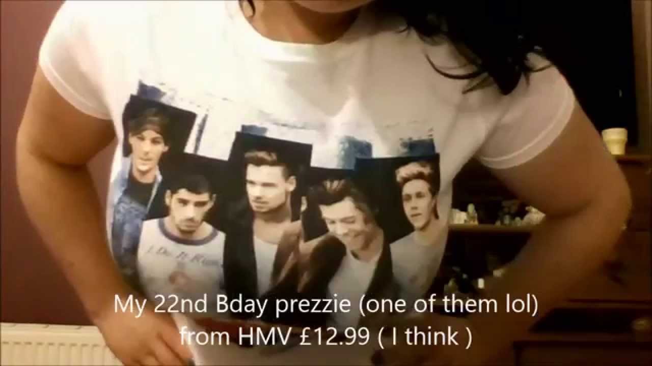My One Direction Tshirt collection