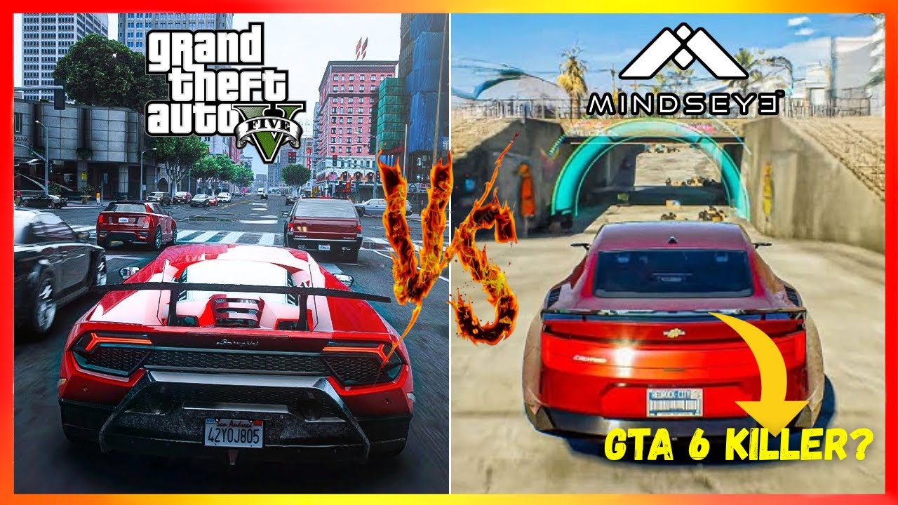Can GTA 6 Killer Beat GTA 5 I Mindseye vs GTA 5