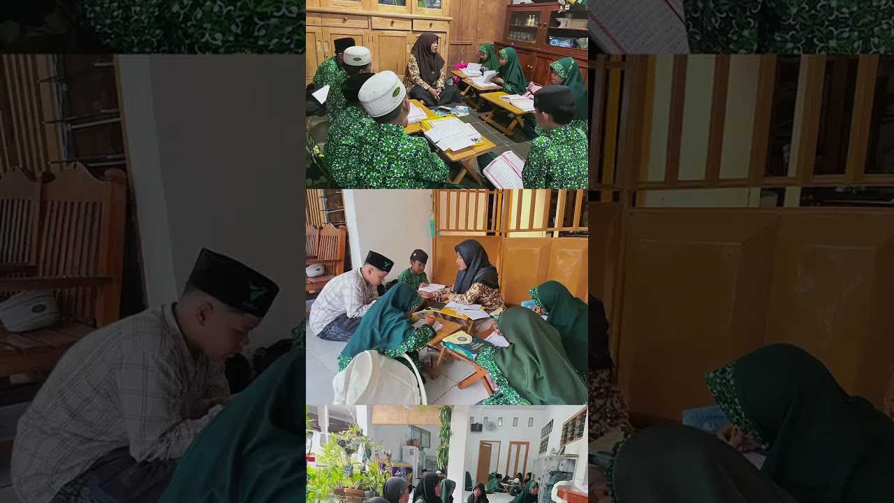 Dokumentasi pembelajaran santri Mengaji Metode Tilawati