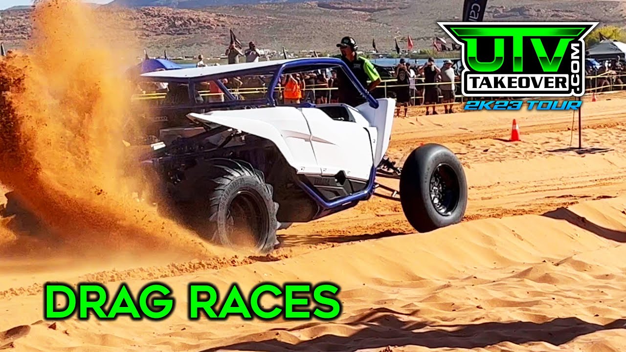 Battle of Sand Drags at UTV Takeover. Testing the Maverick R!