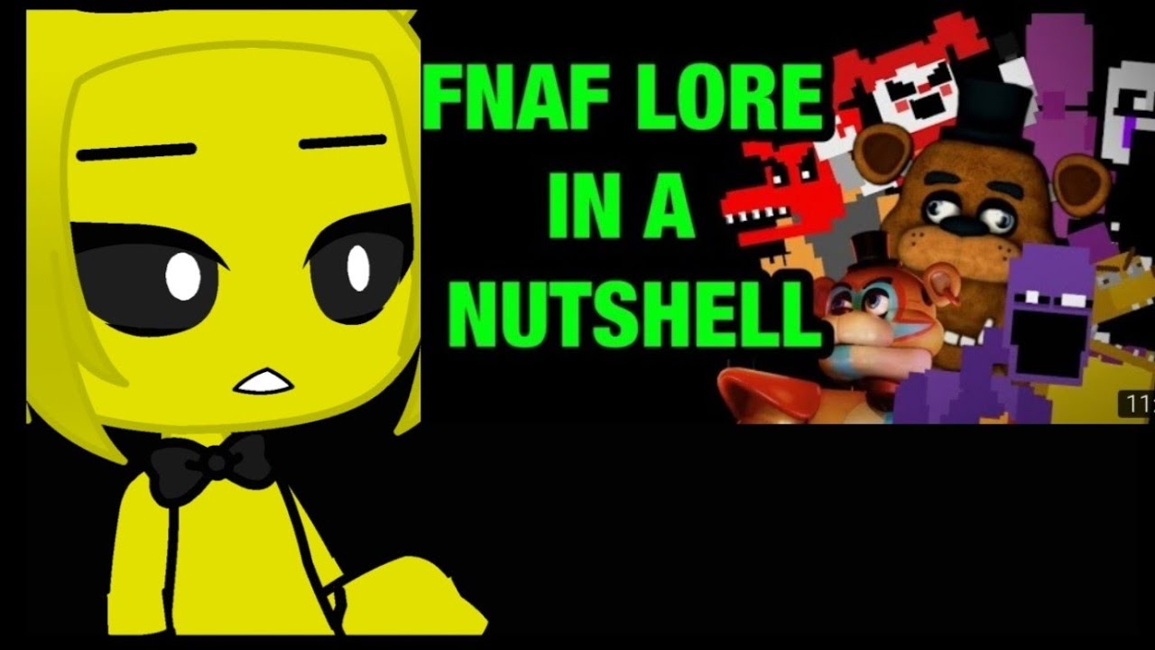 FNAF 1 вкратце отражает всю историю FNAF //МОЯ AU//
