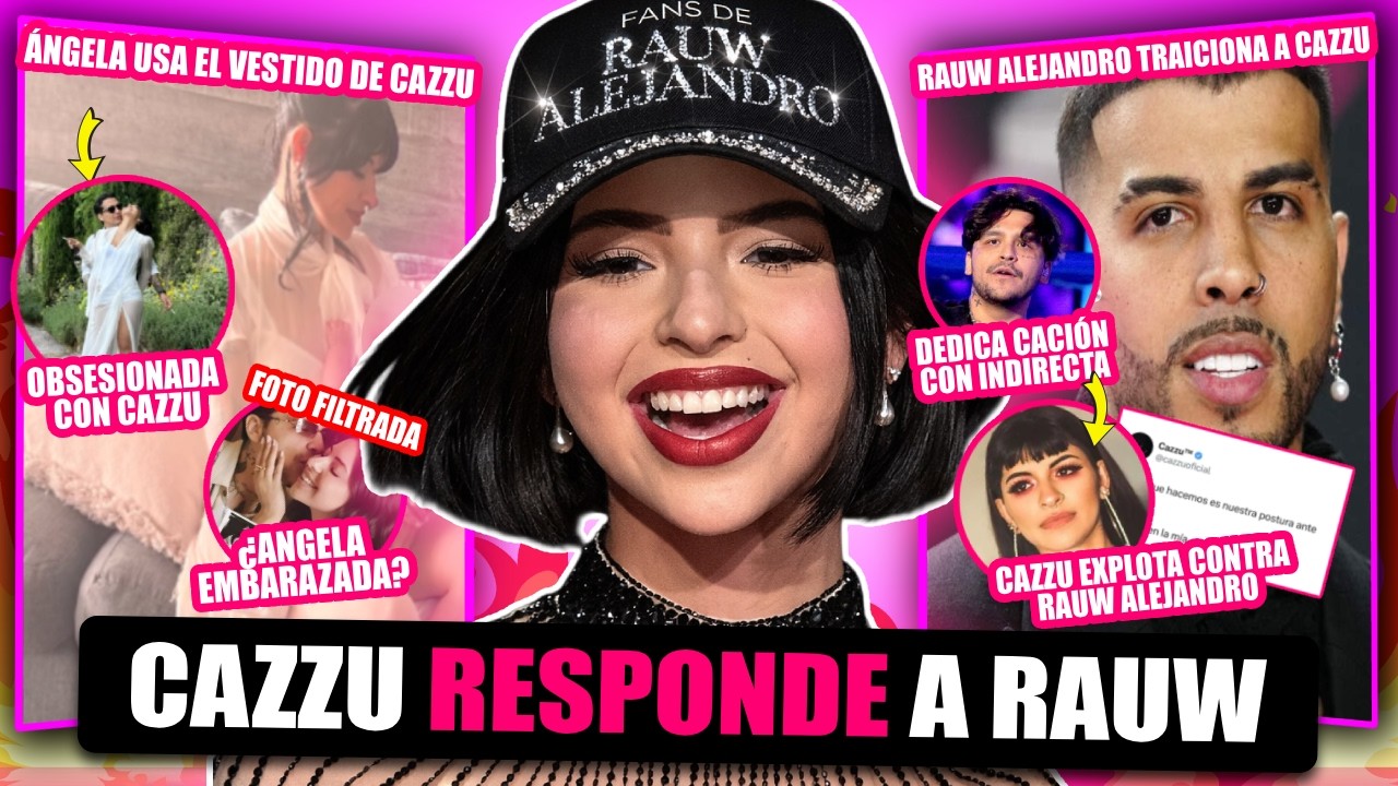 ÁNGELA AGUILAR Y CHRISTIAN NODAL INSULTAN A CAZZU CON CANCIÓN DE RAUW ALEJANDRO Y FOTO DE EMBARAZO