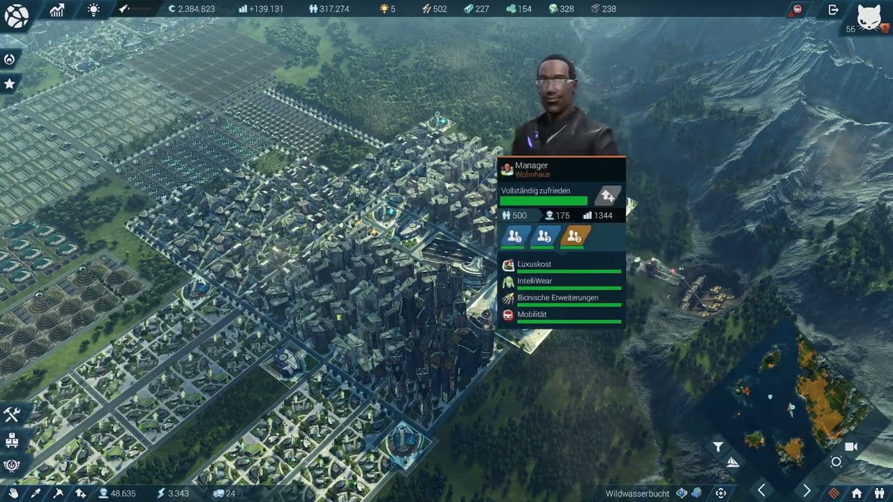 Let´s Play Anno 2205 Teil 25 Städte Erweiterung!