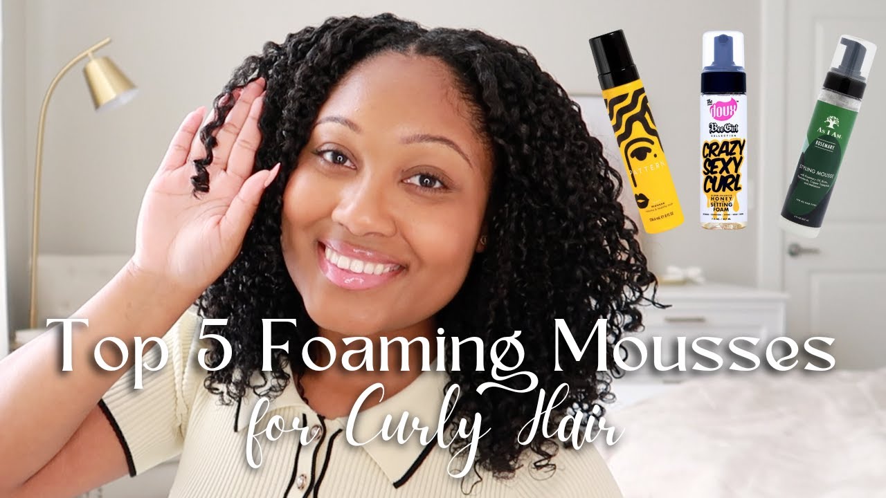 Top 5 Foaming Mousses for Curly Hair That Actually Work! | Best Curly Hair Products