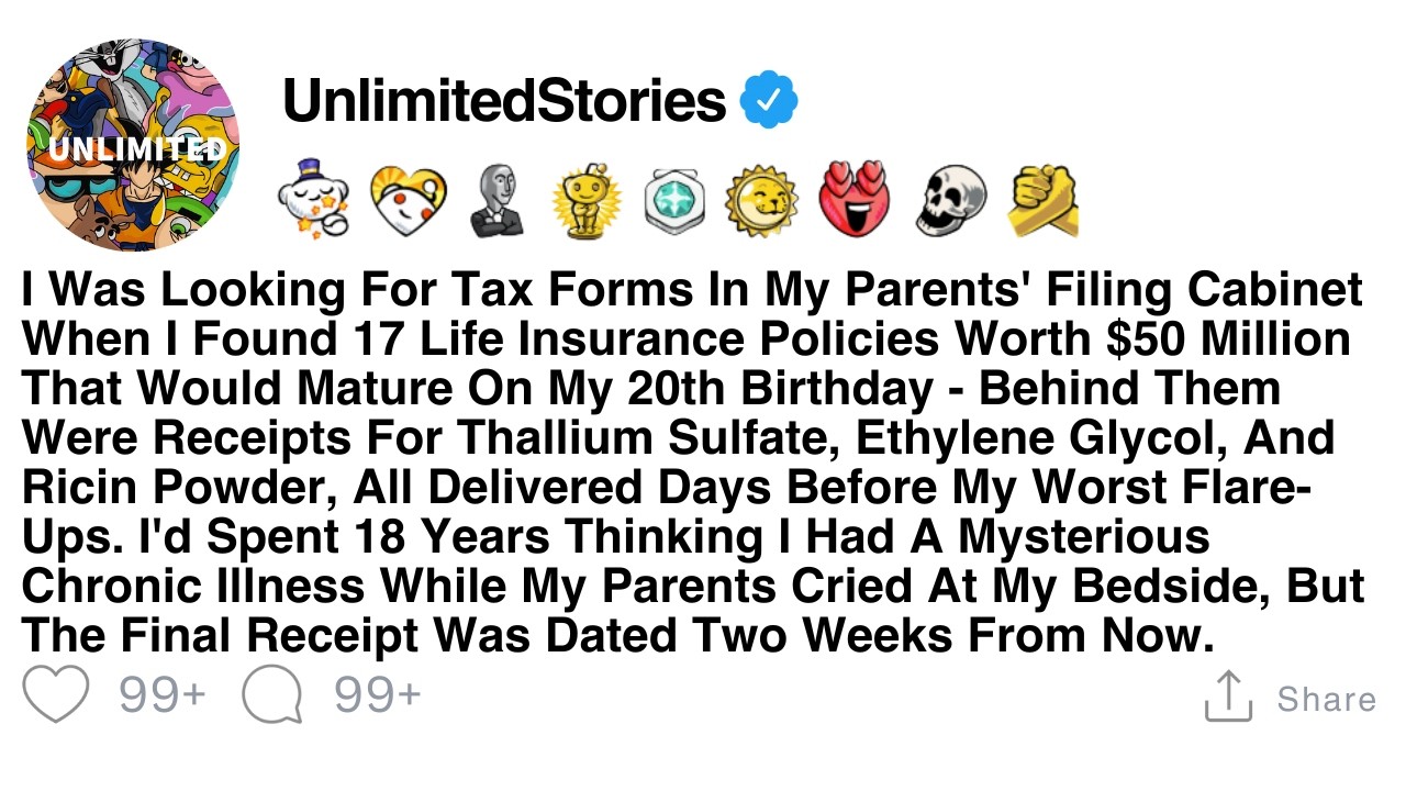 I accidentally found out my parents were planning to end my life.