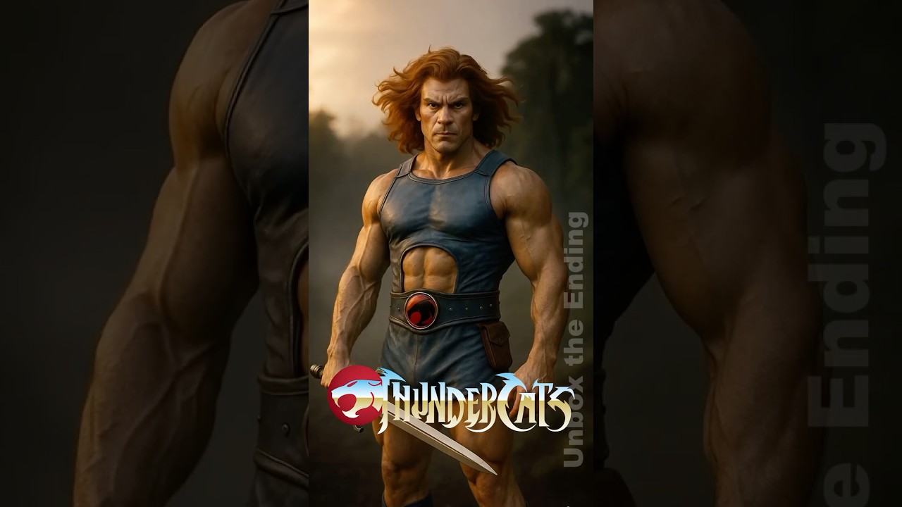 Thundercats Reimagined in Real Life with AI! ⚡🐱🔥 #Thundercats #AIart #LivingCartoon
