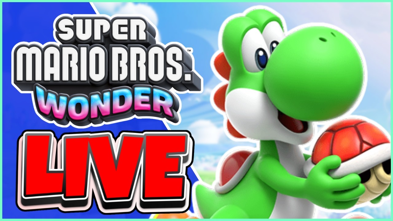 🔴And I WONDER? | Super Mario Bros Wonder W/Viewers