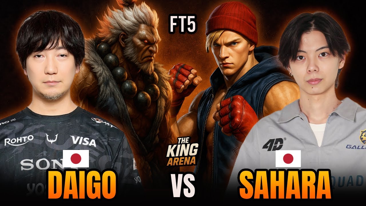 🔥 FT5 ▰ DAIGO (Akuma) vs SAHARA (Ed) ▰ Street Fighter 6 | High-Level Set 🔥