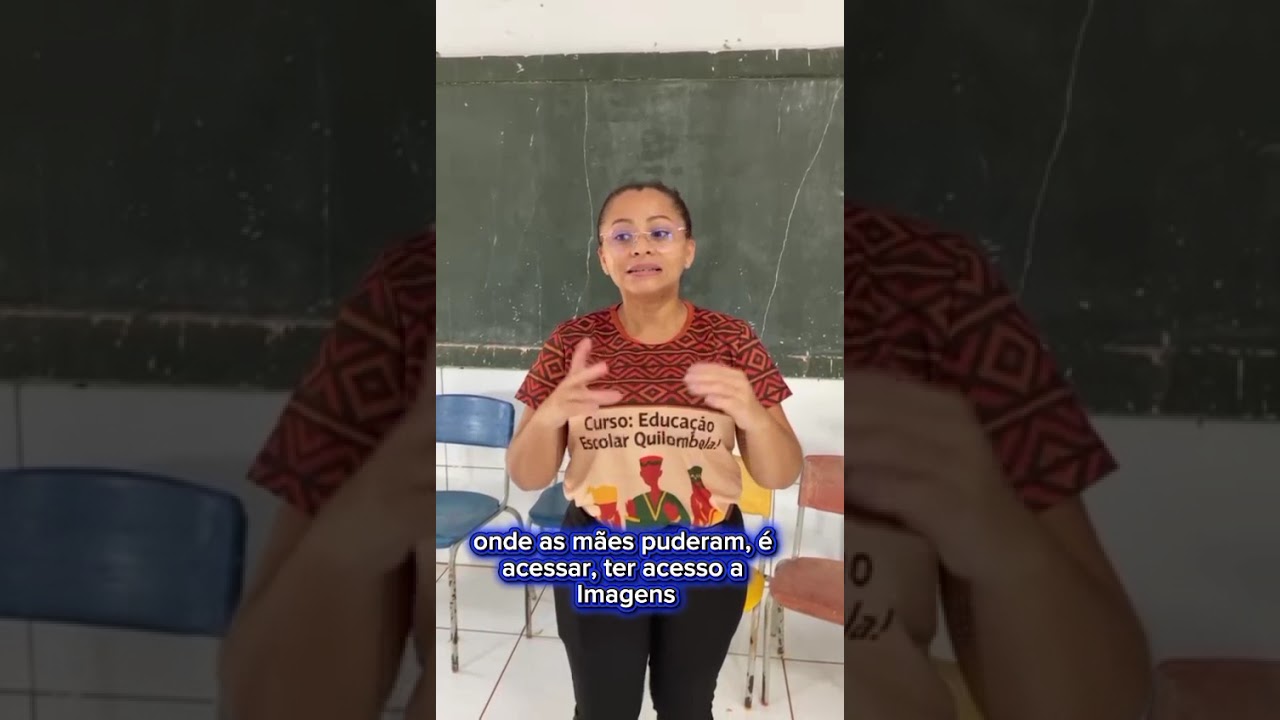 Turma de licenciatura em educação escolar quilombola,no nosso quilombo 