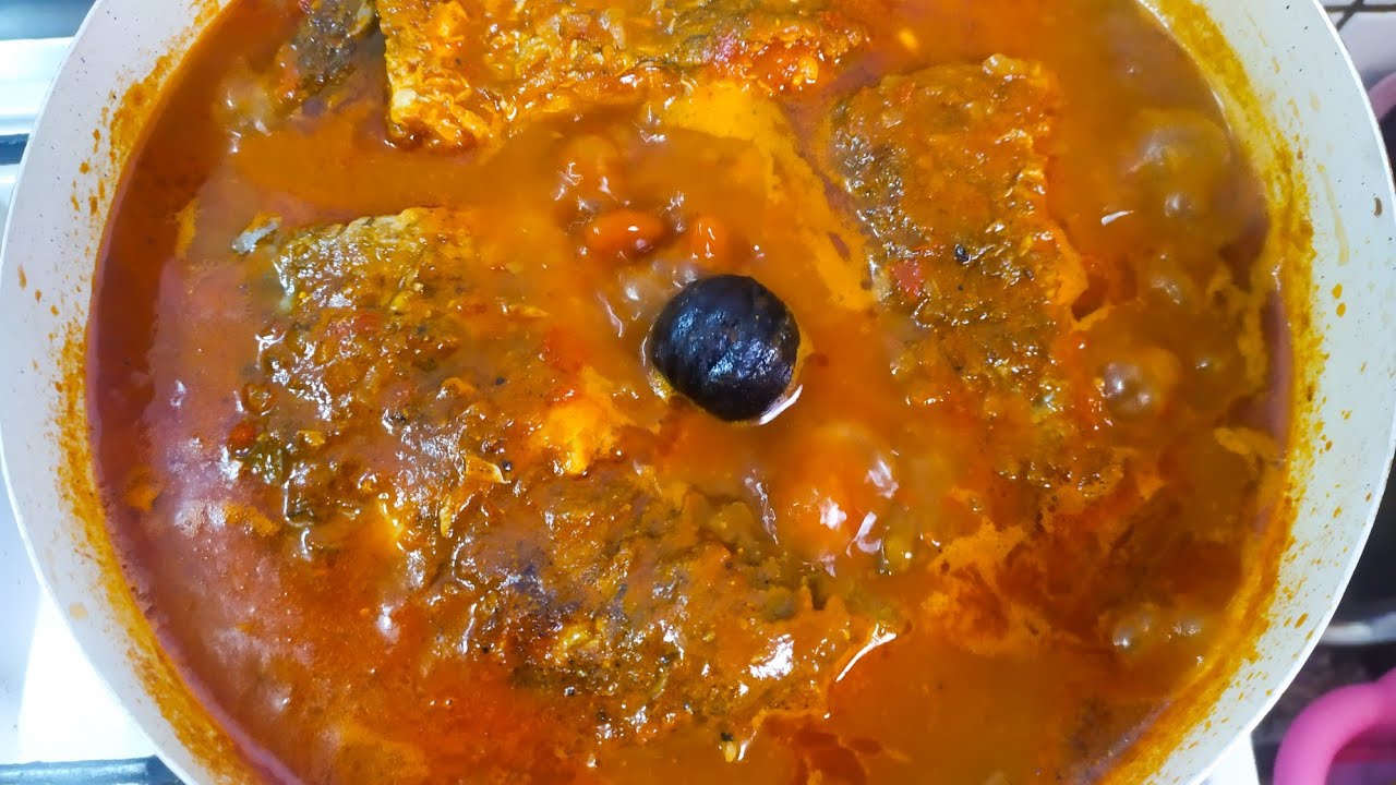 مرق سمك على طريقتي