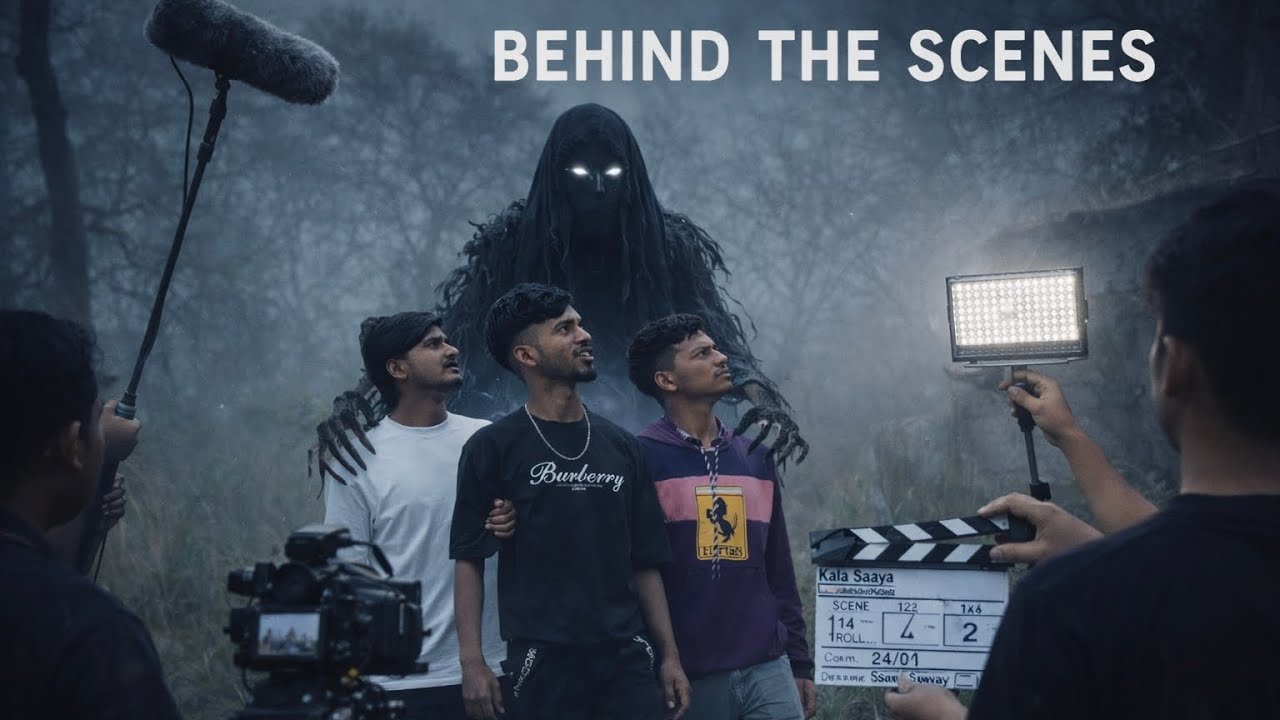 Kala Saya Part 2 BTS 😱 | iv studioin Vlog | Prince Le Aaya Rang 😂 Horror Shoot Fun Aanuv kumar