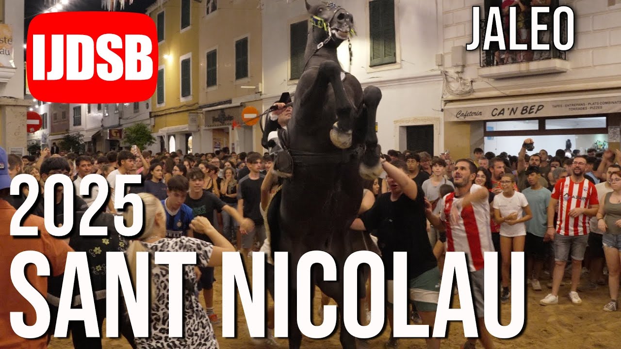 Jaleo 🔴 Dissabte de Sant Nicolau 2025 ♥️ Es Mercadal - El Toro 🐴 Cavall de raça menorquina