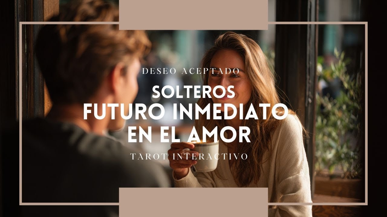 Futuro Inmediato en el Amor 💜🐝 SOLTEROS | Tarot Interactivo 🔮