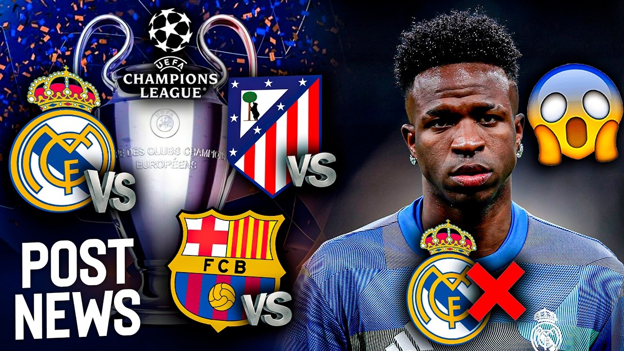 LA POSIBLE SALIDA DE VINI | EL BAR&Ccedil;A M&Aacute;S L&Iacute;DER QUE NUNCA | EL CUADRO DE OCTAVOS DE LA CHAMPIONS
