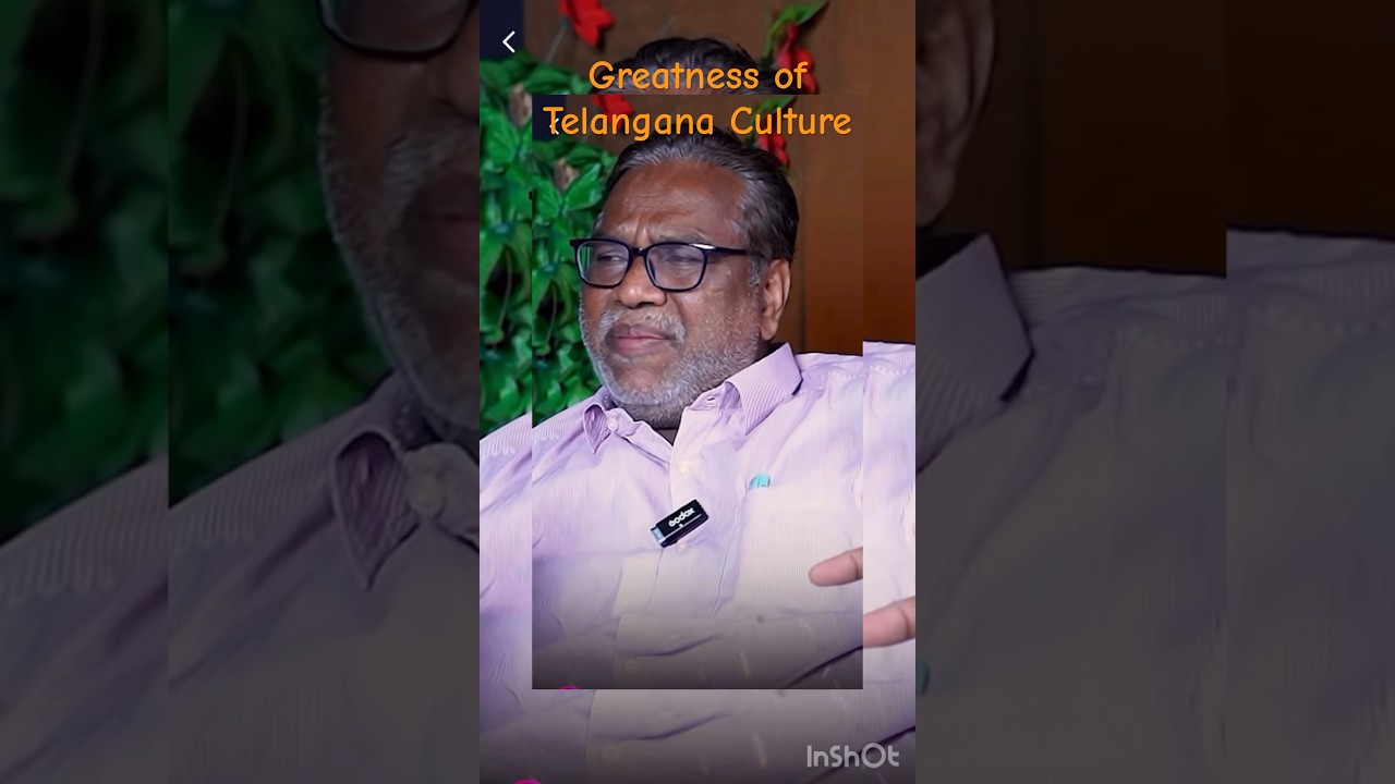 Greatness of Telangana Culture #telangana #goretivenkanna #hyderabad #telanganaculture #culture