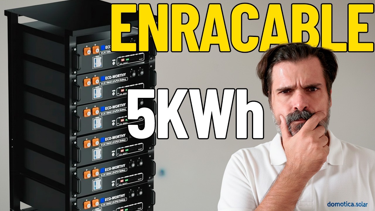 ¡No esperaba ESTO en una batería enracable de 5kWh! 🔋😱Ecoworthy