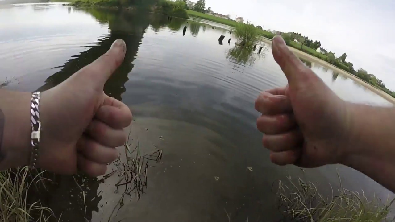 Pêche en Loire au leurres big brochet 2019 - GoPro HD