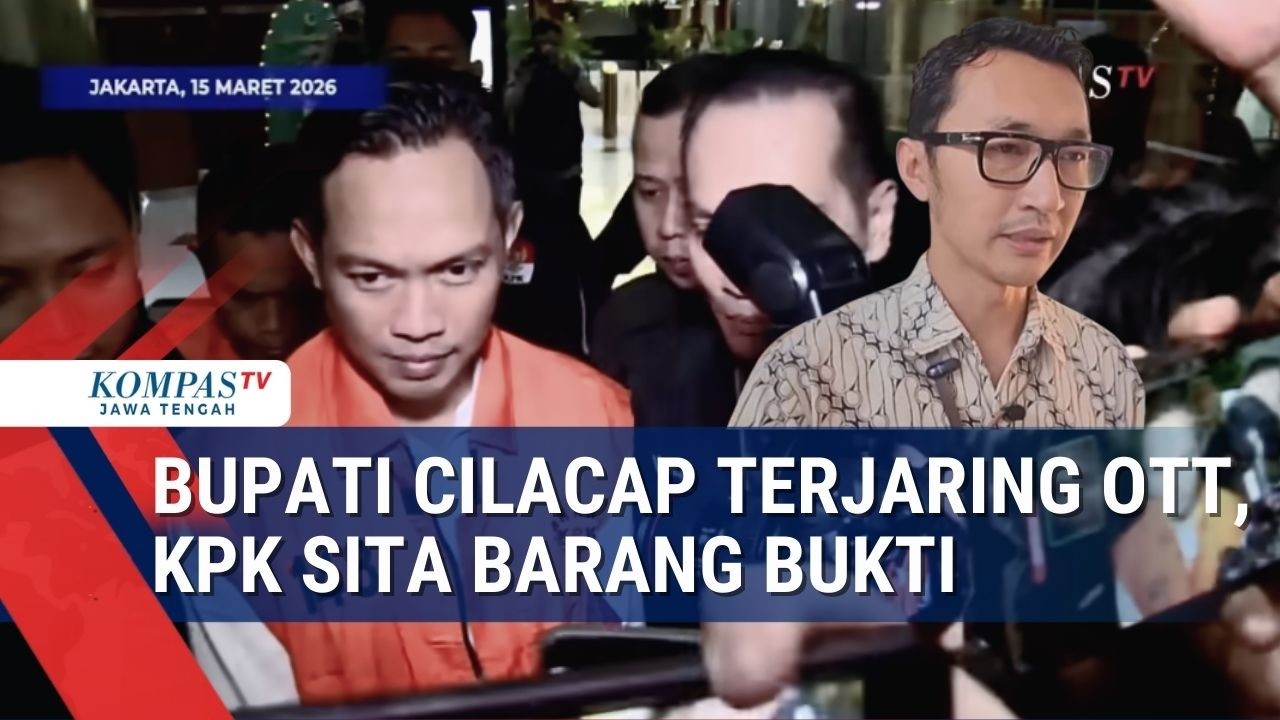 Bupati Cilacap Terjaring OTT, KPK Sita Barang Bukti
