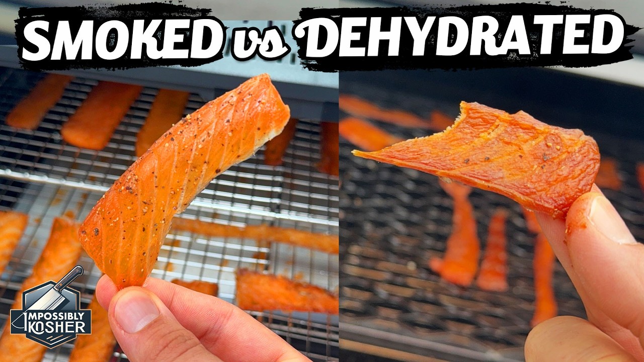 Two Ways to Make Salmon Snacks EVERYONE Will Love! (Dehydrated & Jerky)