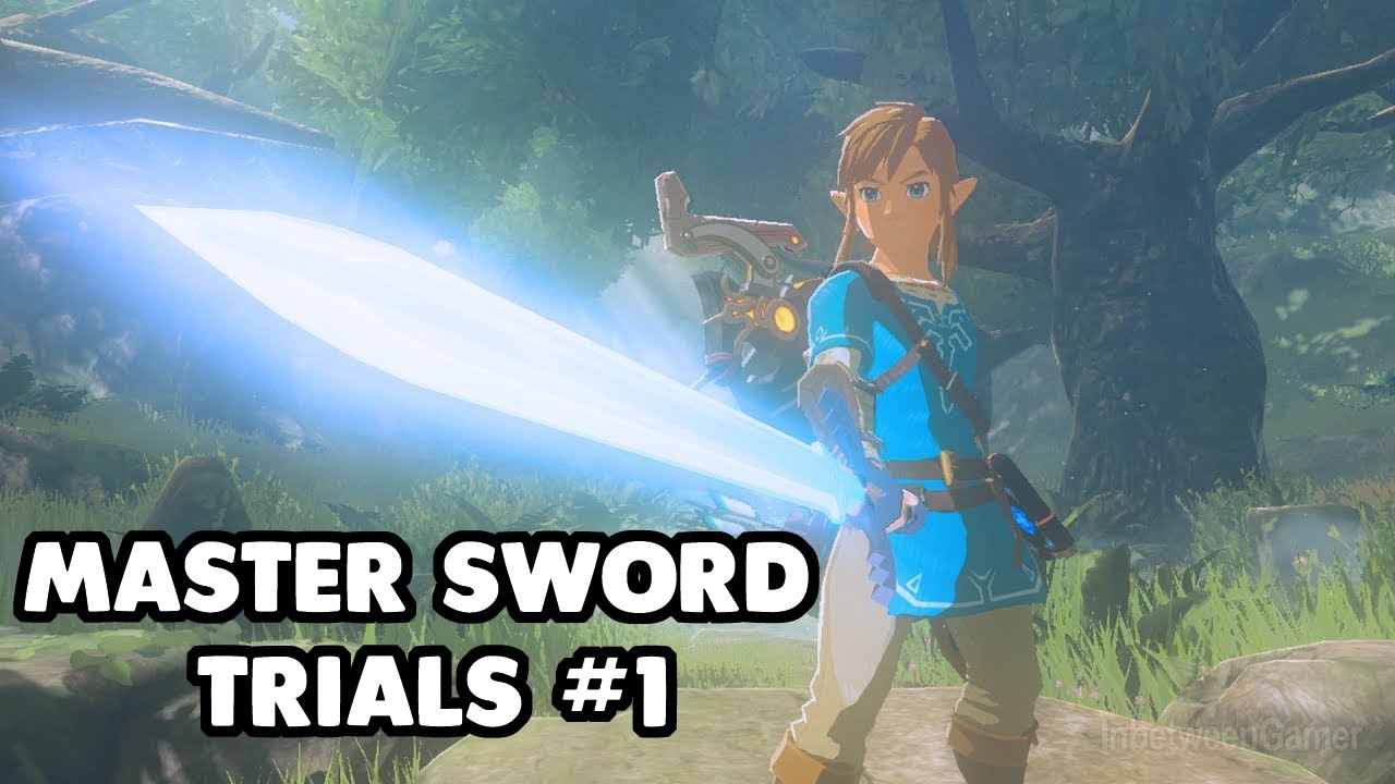 First Time Master Sword Trials Breath of the Wild Part 1 | PointCrow VOD