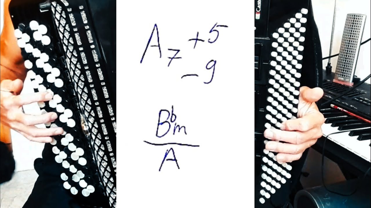 'ESTATE' - Beautiful Jazz Accordion Chords explained