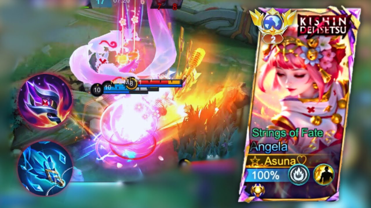 FINALLY​ !! KISHIN DENSETSU  ANGELA SKIN IS HERE!! | ANGELA MOBILE LEGENDS