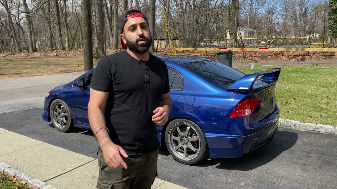 How to change the coolant on a 2008 Honda Civic Mugen SI (8th Gen Civic SI) l EP 3
