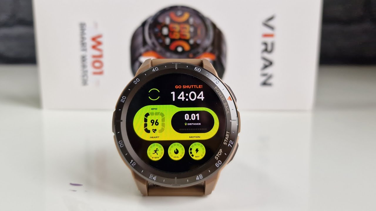 Fossibot VIRAN W101. Tani smartwatch outdoorowy z Amoledem