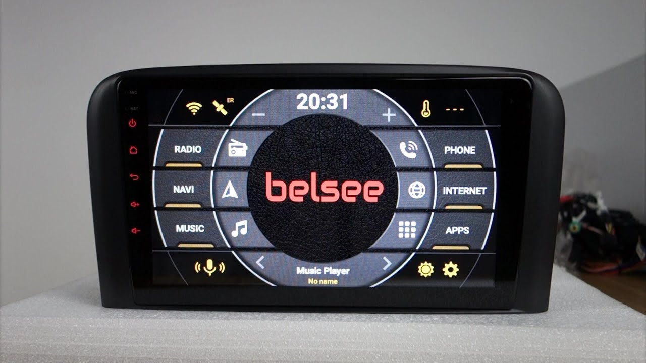 Belsee Volvo S80 1998-2006 Android Auto CarPlay Radio Replacement Stereo GPS Navi 9