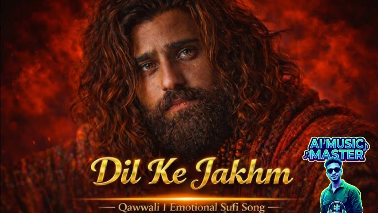 Dil Ke Jakham New Song 2026 || Ai Music Master || New Qawwali Song #qawwali #sufi #song 