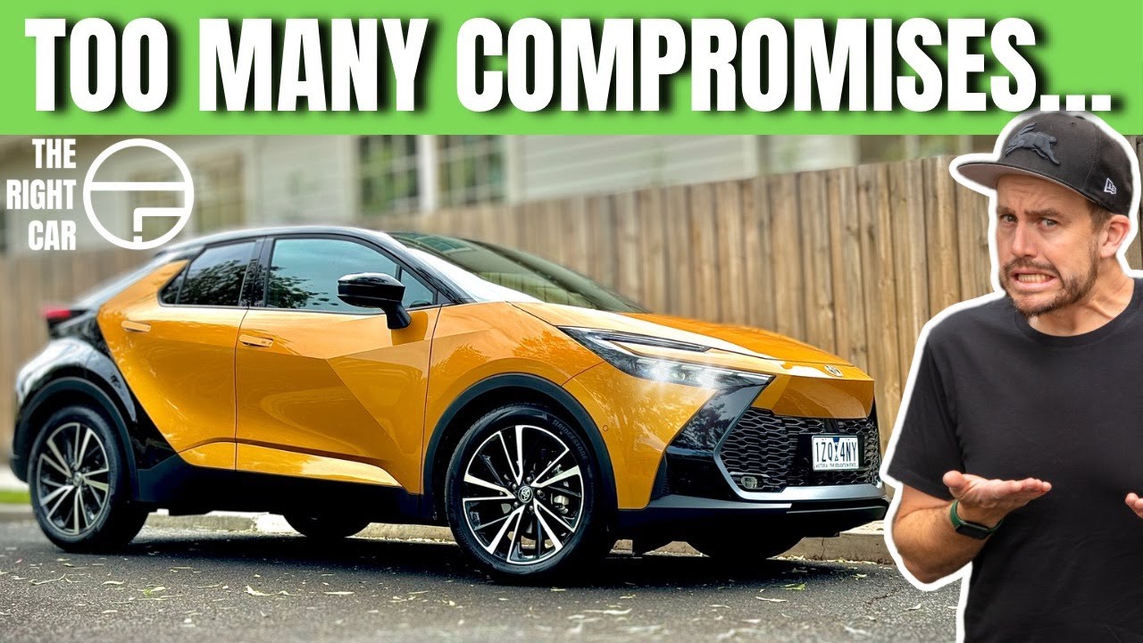 Обзор гибрида Toyota C-HR 2024 года
