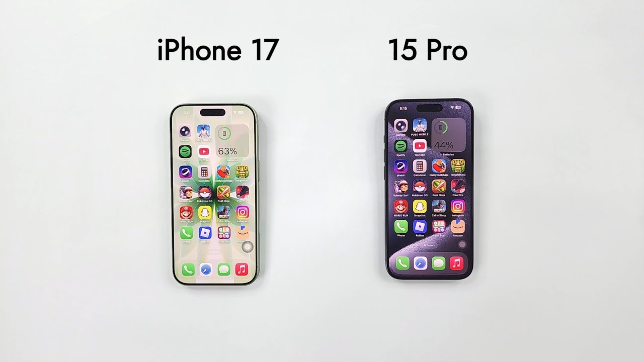 Apple iPhone 17 vs iPhone 15 Pro - SPEED TEST 🔥
