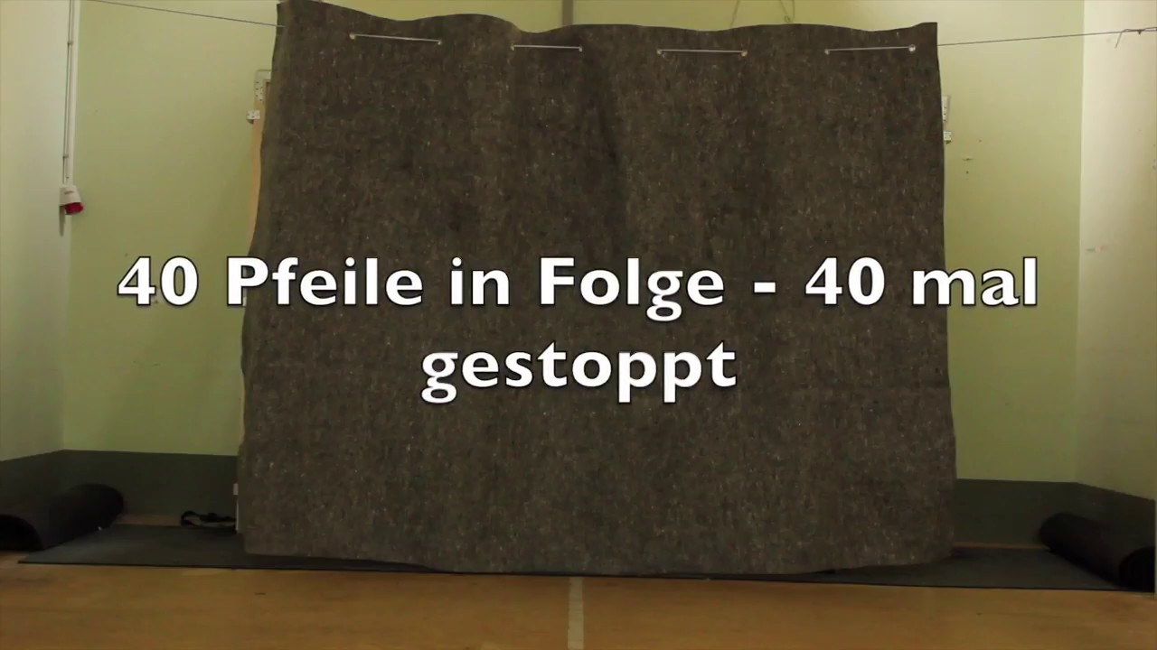 Pfeilfangmatte - Maximum Safe - 40 Pfeile in Folge
