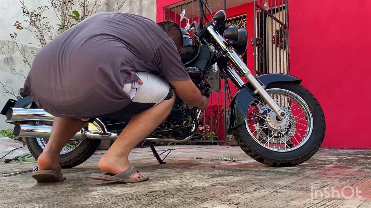 Italika TC 250 😱cinta para el escape
