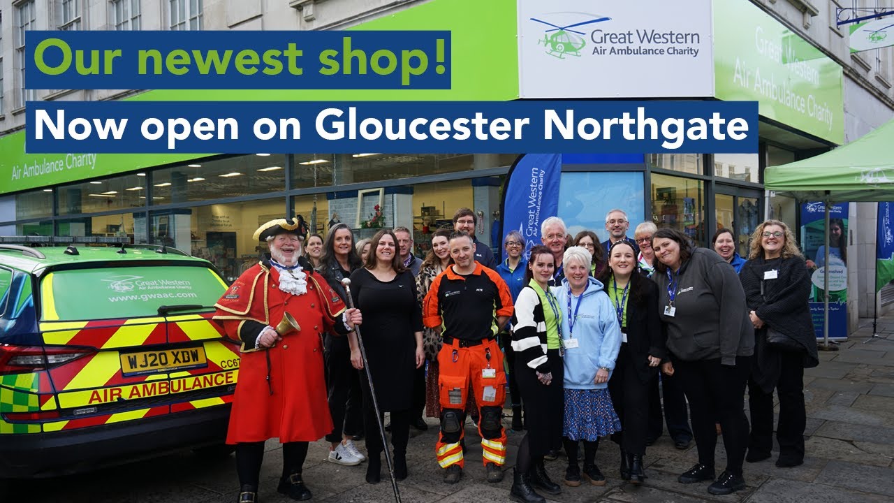 Great Western Air Ambulance Charity Shop opens in Gloucester Northgate