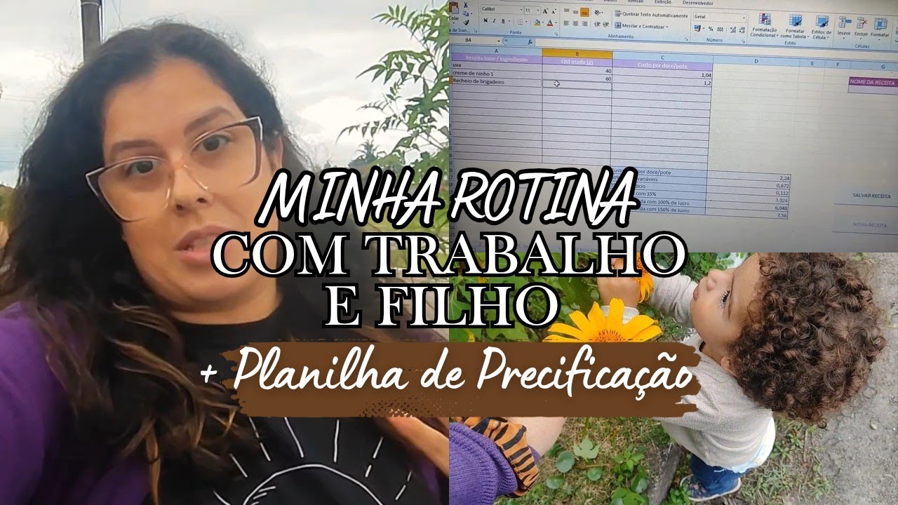COMO ESTÁ O MEU TRABALHO + MINHA PLANILHA DE PRECIFICAÇÃO  | ROTINA COM O NICOLAS