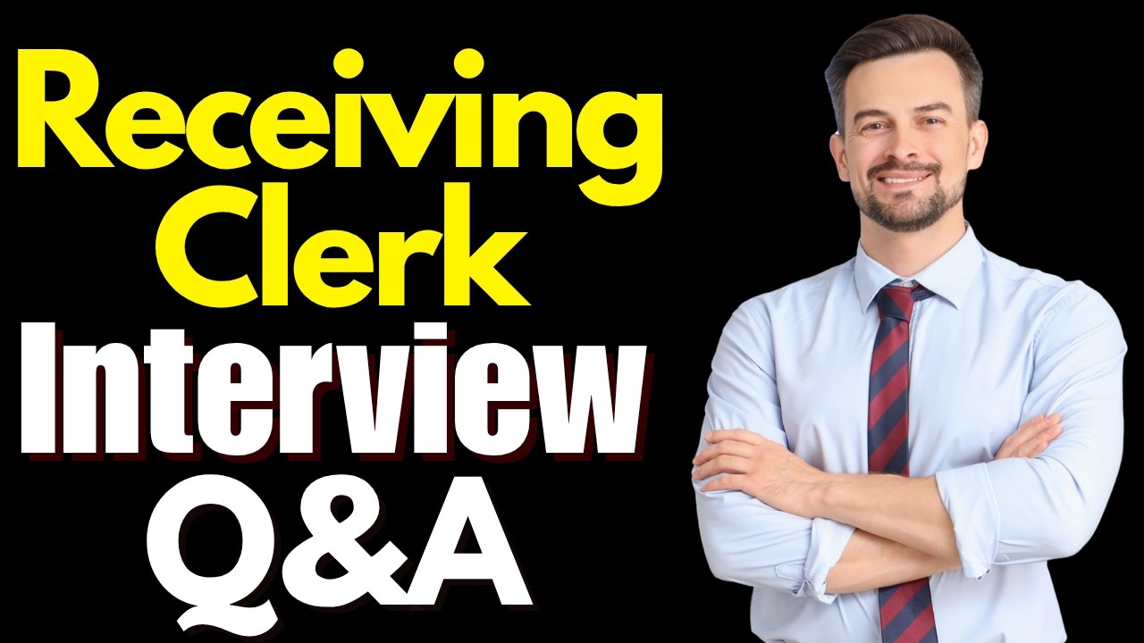 Top 25 Receiving Clerk Interview Questions and Answers