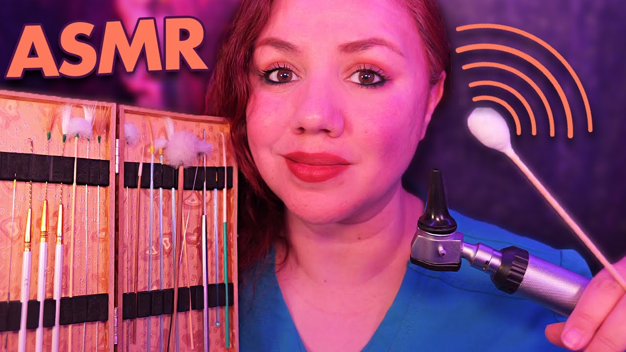 ASMR Intense DEEP Ear Cleaning OTOSCOPE Roleplay | Ear Drops & Sizzilng