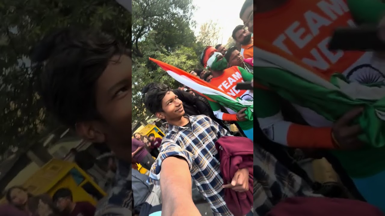 My first cricket match and first vlog