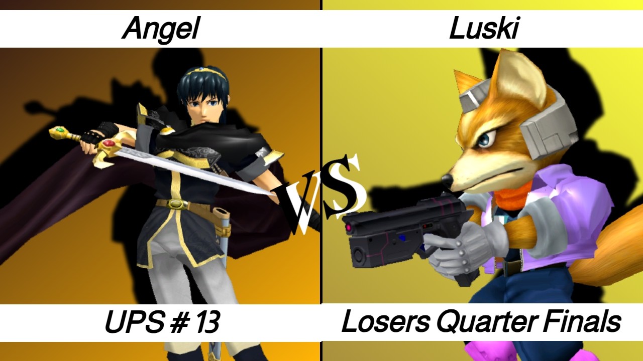 UPS #13 – LQF – Angel ⟮Marth⟯ vs Luski ⟮Fox⟯